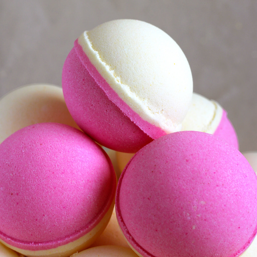 Lemon Rosewater Bath Bombs