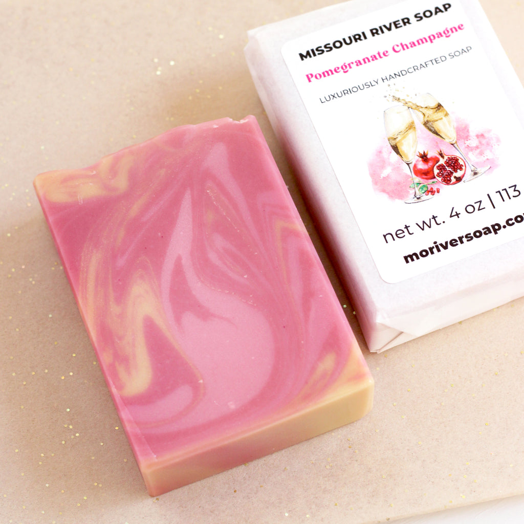 Pomegranate Champagne Soap