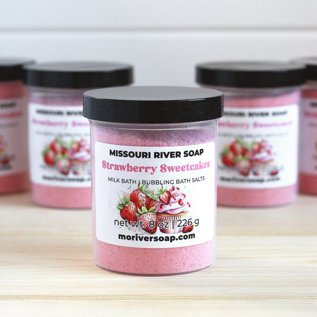 Strawberry Sweetcakes Bubbling Bath Salts